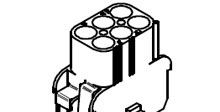 原厂原装特价热卖6孔连接器供应MOLEX连接器