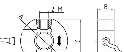 供应S式拉压两用传感器，S型拉力传感器EVT-10D价格
