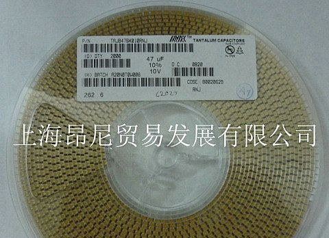 供应TAJA225K016RNJ原装AVX钽电容2.2UF-16V-A钽电容AVX原装