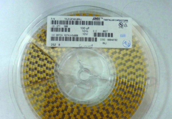 供应470UF10VE型钽电容AVX原装10V470UF7343贴片钽电容系列