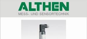 供应德国ALTHEN传感器