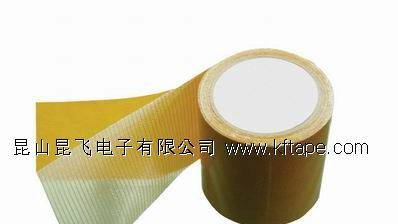 供应带离型纸双面网格玻璃纤维胶带