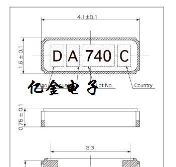 KDS晶振,DST410S贴片晶振,原装进口晶振,石英晶振