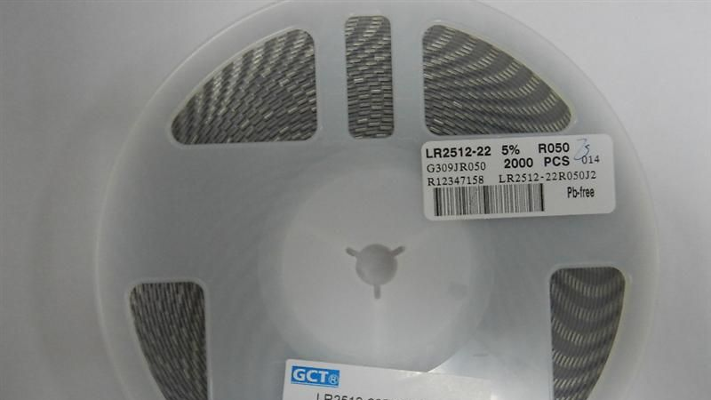 供应巨驰（GCT）合金电阻  2512 0.05R 5%