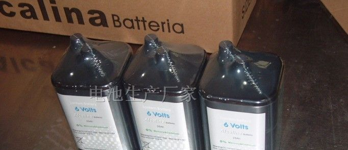 供应交通信号灯专用4LR25碱性电池