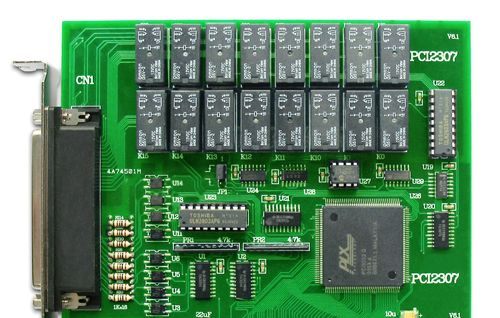供应阿尔泰科技PCI2307继电器输出卡（16路DI、16路继电器输出）