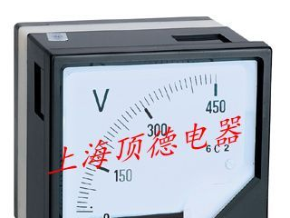 供应现货供应6L2电压表 6L2-V交流电压表 500V