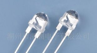 F8（￠8）草帽LED 0.5W 单芯24MIL(图)