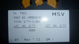 贴片二极管 MMBD4148 LT1G  SOT23