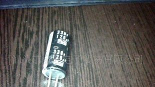 进口拆机电解电容330V120UF