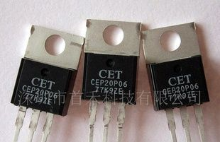 CET场效应管 CEP20P06 CEB20P06