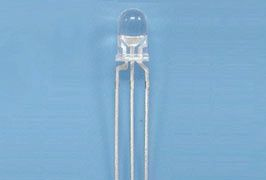 F3红蓝灯共阴三脚应用手机充电器