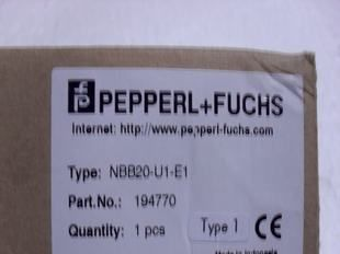 全新原装P+F倍加福磁性接近开关 NBB20-U1-E1 现货