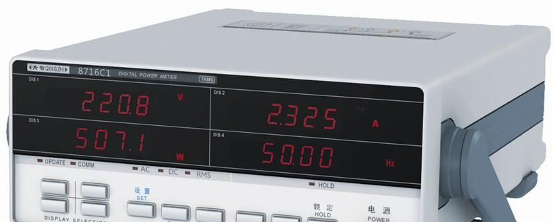 供应单相电参数测量仪 青智8716b1/8716c1 功率计