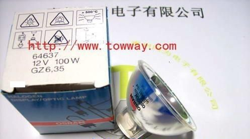 供应OSRAM灯泡12V 100W 64637