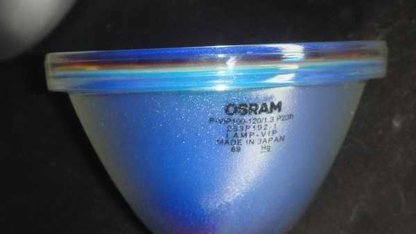 供应大屏幕灯泡OSRAM欧司朗VIP 100-120W