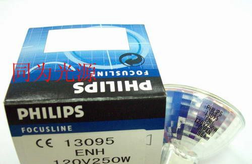 供应PHILIPS 13095 120V250W ENH进口卤素灯泡(灯杯)