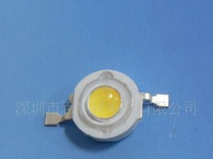 超低价1W大功率LED白光 台湾奇美芯片封装 80-90LM LED灯珠