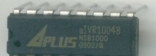 AIVR1004B可编程语音IC 10"（16PIN)