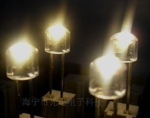 5MM草帽无边120度暖光(4-5LM)LED