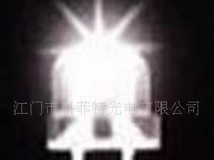 F5草帽低光衰白光发光二极管