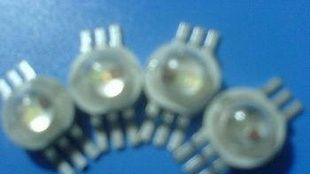 3w红RGB LED灯珠6个脚晶元45MIL芯片  厂家直销  质量