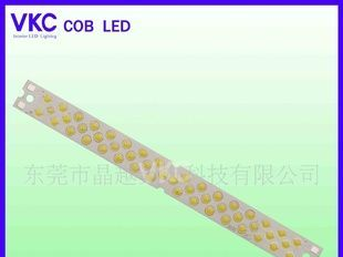 9W条形白光LED COB集成封装面光源