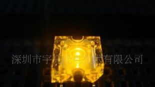 批发供应LED（平头食人鱼黄光）