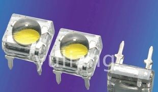 现货供应F5三芯食人鱼白光led灯