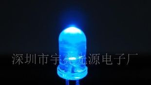 led、发光二极管、F5蓝灯