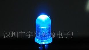 LED灯具用大角度5MM蓝色发光二极管
