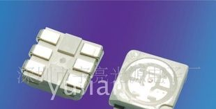 贴片smd led（5050三芯红光）