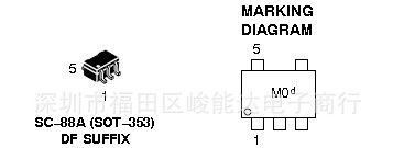 专营集成电路逻辑IC 缓冲器NL17SZ125DFT2印记MO/SOT353