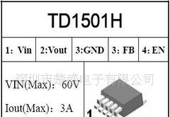 TECHCODE原装TD1501H 稳压IC