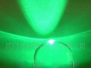 F10mm圆头超强亮绿光LED（供应商）