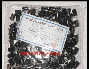 25V 470UF 10X15插件电解电容 优势价