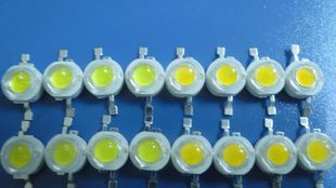 晶元1W大功率LED白光灯珠100-120LM厂家直销