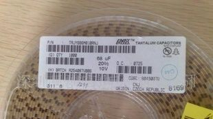 AVX钽电容686-M-10V-D薄