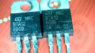 拆机可控硅BTA12-600B，BTA12
