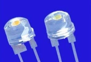0.5W草帽白灯8mm，只要0.2元