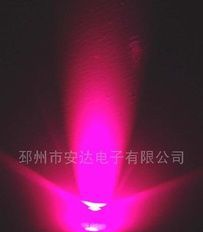 粉红色LED发光管(图)