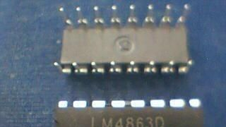 LM4863D 双BTL 的音频功率放大器