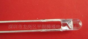（厂家直销）F5草帽白灯LED草帽发光二极管5mm白光草帽LED