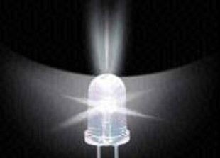 特价供应5MM子弹头白灯LED发光二极管