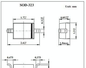 大量1SS352 SOD-323 贴片二极管