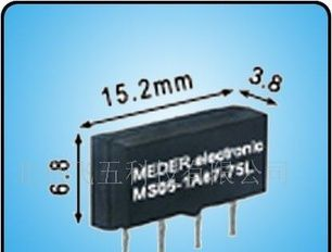 德国Meder微小型单排直插式干簧继电器MS系列