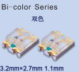 双色贴片1206LED灯珠