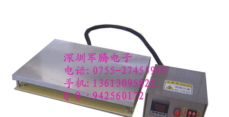 供应贴片元件拆卸维修加热台，分体式大平台恒温加热台JR-600F