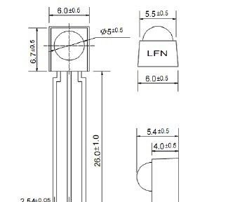 供应空调接收头，LF0038K 空调接收头，厂家直销