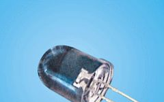 10MM白发黄LED/黄色LED/发光二极管LED黄光